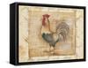 Rustic Farmhouse Rooster II-Kimberly Poloson-Framed Stretched Canvas