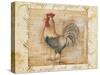 Rustic Farmhouse Rooster II-Kimberly Poloson-Stretched Canvas