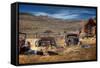 Rustic Field-Robert Kaler-Framed Stretched Canvas