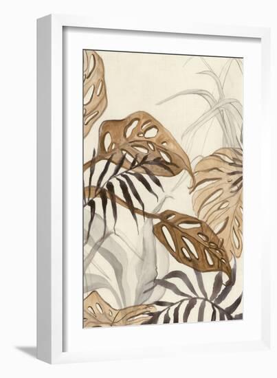 Rustic Foliage I-Jacob Q-Framed Art Print