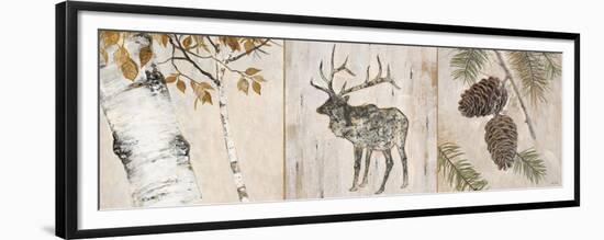 Rustic Forest Panel-Arnie Fisk-Framed Premium Giclee Print