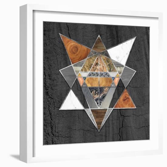 Rustic Geometry I-Tina Lavoie-Framed Giclee Print