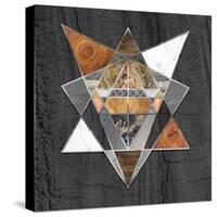 Rustic Geometry I-Tina Lavoie-Stretched Canvas