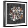 Rustic Geometry II-Tina Lavoie-Framed Giclee Print