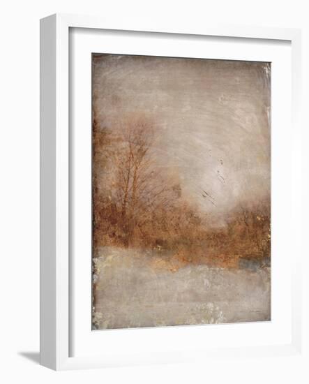 Rustic Gold-Matina Theodosiou-Framed Art Print