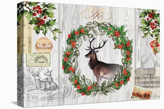 Rustic Holiday 1-Lula Bijoux-Stretched Canvas