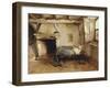Rustic Interior-Gerolamo Induno-Framed Giclee Print