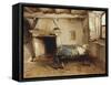 Rustic Interior-Gerolamo Induno-Framed Stretched Canvas