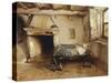 Rustic Interior-Gerolamo Induno-Stretched Canvas