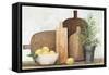 Rustic Kitchen Brown-Julia Purinton-Framed Stretched Canvas