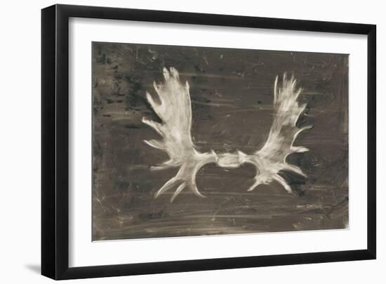 Rustic Moose Mount I-Ethan Harper-Framed Art Print