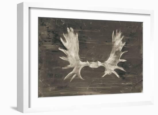 Rustic Moose Mount I-Ethan Harper-Framed Art Print