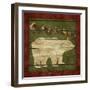 Rustic Nature on Plaid I-Andi Metz-Framed Art Print