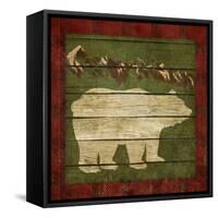Rustic Nature on Plaid I-Andi Metz-Framed Stretched Canvas