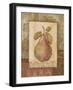 Rustic Pears I-Pamela Gladding-Framed Art Print