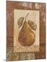 Rustic Pears II-Pamela Gladding-Mounted Art Print