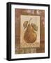 Rustic Pears II-Pamela Gladding-Framed Art Print