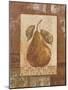 Rustic Pears II-Pamela Gladding-Mounted Art Print