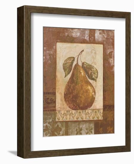 Rustic Pears II-Pamela Gladding-Framed Art Print