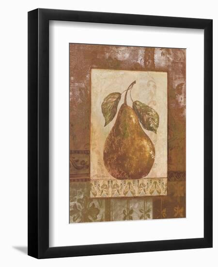 Rustic Pears II-Pamela Gladding-Framed Art Print