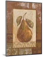 Rustic Pears II-Pamela Gladding-Mounted Art Print