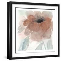 Rustic Peony I-Beverly Dyer-Framed Art Print