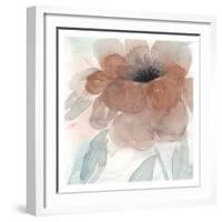 Rustic Peony I-Beverly Dyer-Framed Art Print