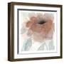 Rustic Peony I-Beverly Dyer-Framed Art Print