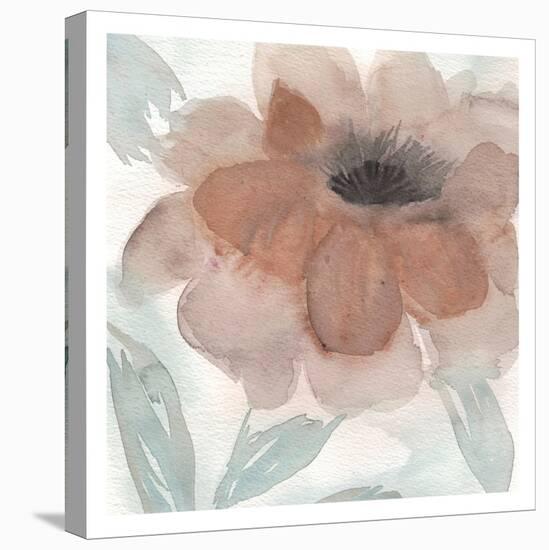 Rustic Peony II-Beverly Dyer-Stretched Canvas