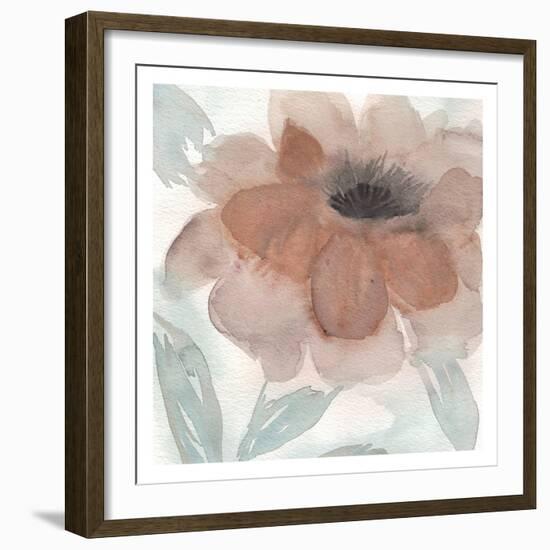 Rustic Peony II-Beverly Dyer-Framed Premium Giclee Print