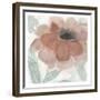 Rustic Peony II-Beverly Dyer-Framed Premium Giclee Print