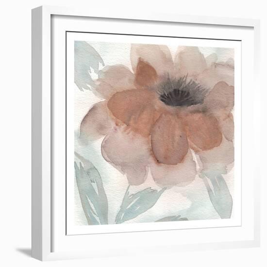 Rustic Peony II-Beverly Dyer-Framed Premium Giclee Print