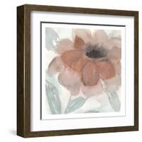 Rustic Peony II-Beverly Dyer-Framed Art Print