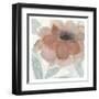 Rustic Peony II-Beverly Dyer-Framed Art Print