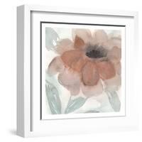 Rustic Peony II-Beverly Dyer-Framed Art Print