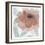 Rustic Peony II-Beverly Dyer-Framed Art Print