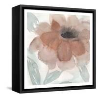 Rustic Peony II-Beverly Dyer-Framed Stretched Canvas