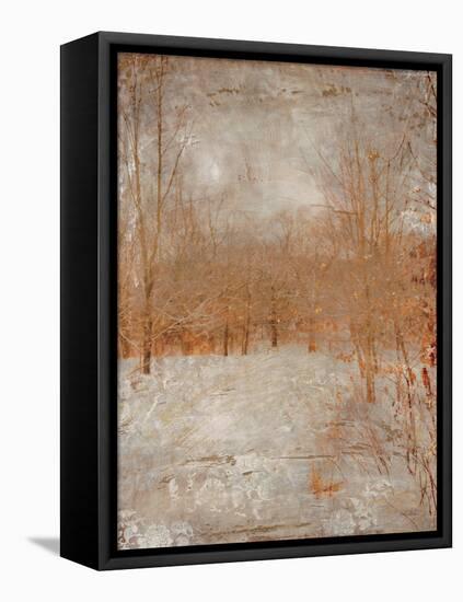Rustic Poplars-Matina Theodosiou-Framed Stretched Canvas