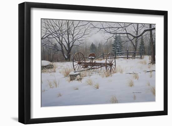 Rustic Rake-Bruce Dumas-Framed Giclee Print