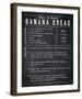 Rustic Recipe - Banana Bread-Tom Frazier-Framed Giclee Print