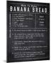 Rustic Recipe - Banana Bread-Tom Frazier-Mounted Giclee Print