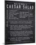 Rustic Recipe - Caesar Salad-Tom Frazier-Mounted Giclee Print