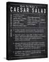 Rustic Recipe - Caesar Salad-Tom Frazier-Stretched Canvas