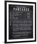 Rustic Recipe - Pancakes-Tom Frazier-Framed Giclee Print