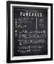 Rustic Recipe - Pancakes-Tom Frazier-Framed Giclee Print