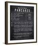 Rustic Recipe - Pancakes-Tom Frazier-Framed Giclee Print