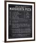 Rustic Recipe - Pizza-Tom Frazier-Framed Giclee Print