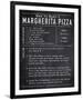 Rustic Recipe - Pizza-Tom Frazier-Framed Giclee Print