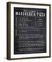 Rustic Recipe - Pizza-Tom Frazier-Framed Giclee Print