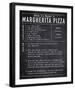 Rustic Recipe - Pizza-Tom Frazier-Framed Giclee Print